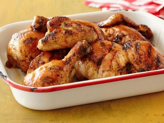 BBQ Chicken in Honig-Orangen-Glasur