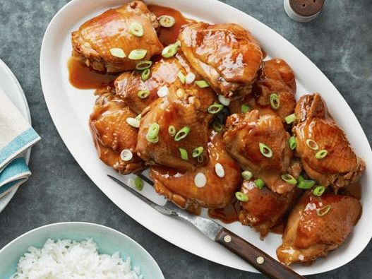 Foto asiatisches Huhn