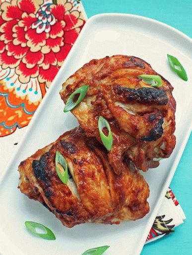 Foto von Tandoori Huhn im Ofen