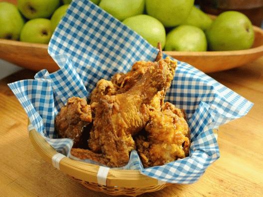 Foto Huhn im Teig