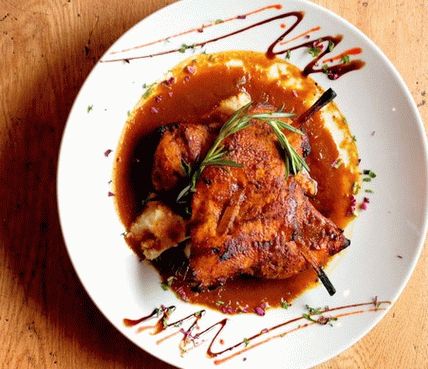 Foto von Hähnchenbrust mit Jalapeno-Mango-Sauce