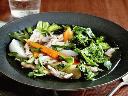 Photo Chicken Pot-au-Fe mit Kohlkohl