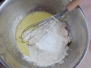 Faule Pfannkuchen im Ofen