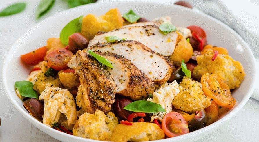 Sommer Hühnersalat