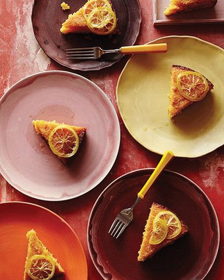 Foto Zitronenmuffin mit Polenta