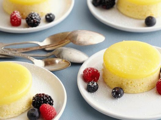 Foto Zitronenpudding