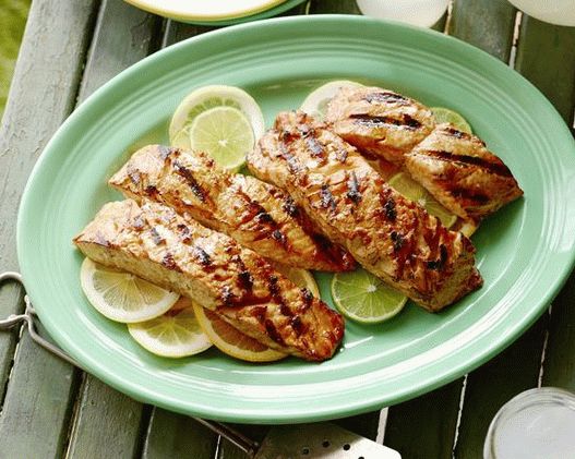 Gegrillter Lachs Foto auf Japanisch