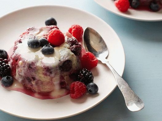 Dish Photography - Zitronenfondant-Brotpudding