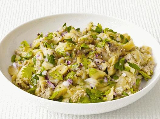 Dish Photography - Auberginensalat