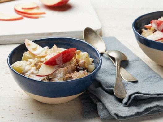 Hot Apple Porridge (Whole30 Diet)