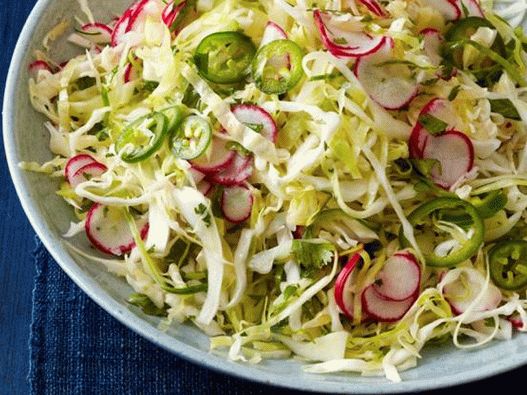 Mexikanischer Krautsalat mit Rettich