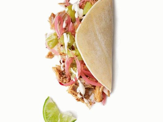 Schweinefleisch Carnitas Tacos