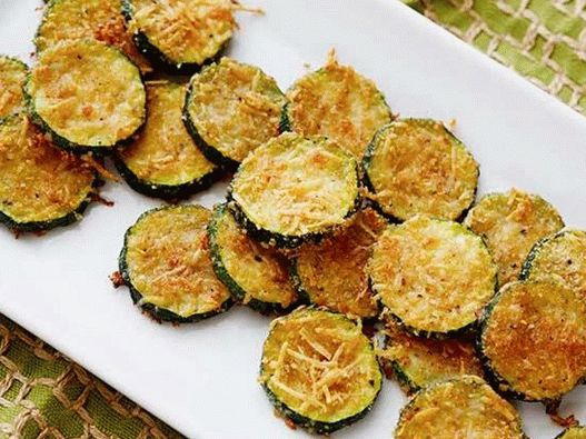 Zucchini-Pommes mit Parmesan