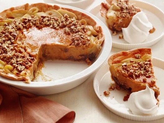 Foto des Gerichts - Apfel-Kürbis-Kuchen mit Pekannüssen
