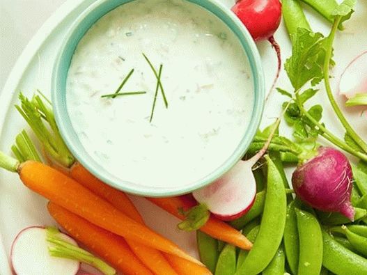 Photo Zwiebel-Joghurt-Dip-Sauce