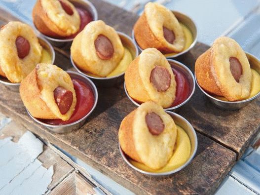 Fotomuffins mit Wurst