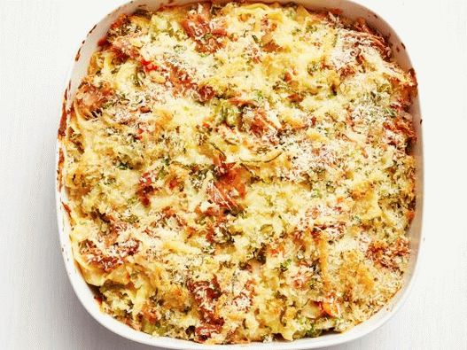 Photo Pasta Casserole mit Thunfischkonserven