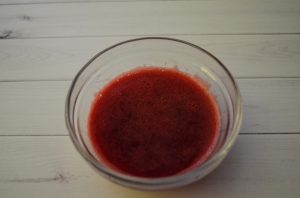 Himbeer-Souffle