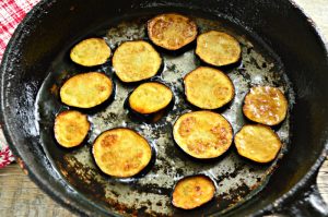 Marinierte Aubergine
