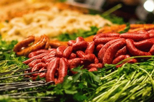 Foto marokkanische Würste verschmelzen