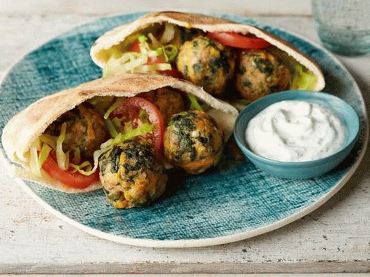Mediterrane Spinat-Mitballs