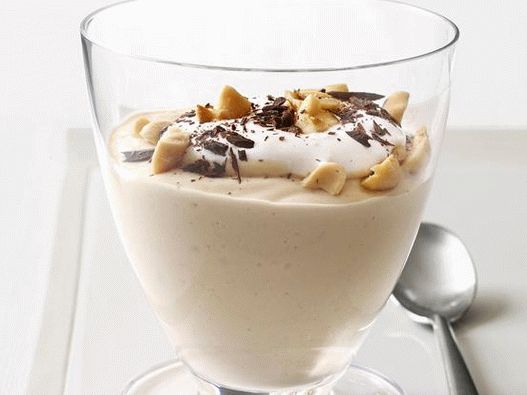Foto-Erdnussbutter-Mousse