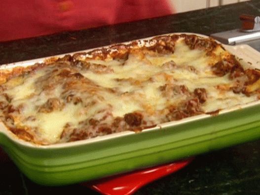 Photo Meat Lasagne mit zwei Hackfleischsorten