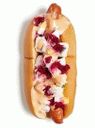 Sibirischer Rüben-Hotdog