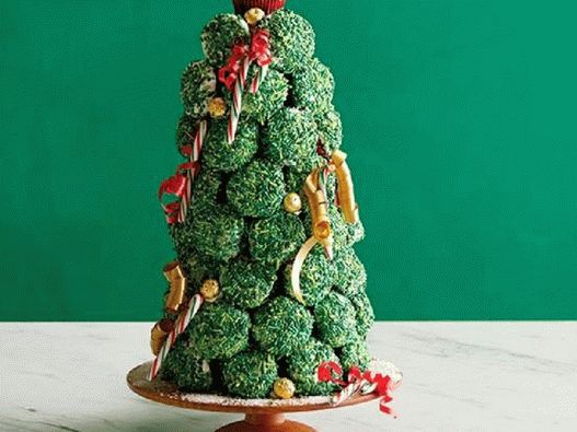 Weihnachtsbaum aus Cupcakes