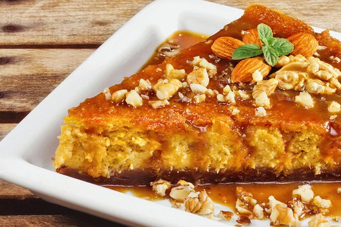 Walnuss Kürbiskuchen