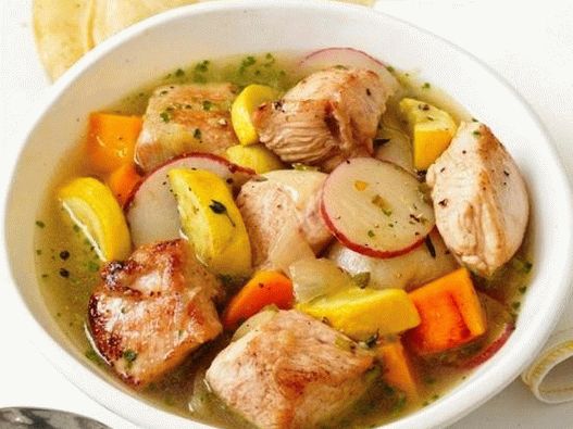 Mexikanisches Putengulasch