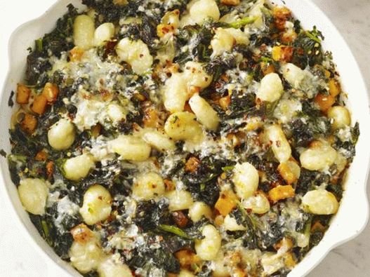 Gnocchi mit Kürbis und Kohl