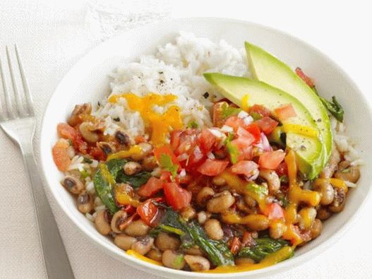 Fotogerichte - Texas-mexikanischer Reis mit Bohnen