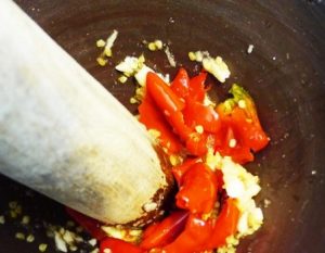 Würziger Gurkensalat