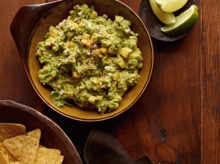 Photo Spicy Guacamole Sauce mit Mango