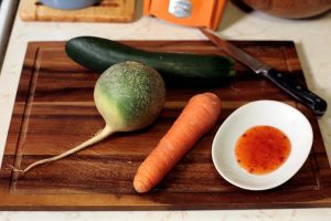 Würziger vietnamesischer Salat