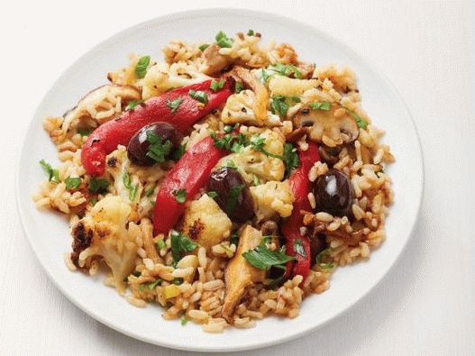 Foto Gemüse Blumenkohl Paella