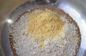 Haferflocken-Quark-Kuchen