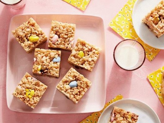 Foto Ostern Marshmallow und Reis Paddy Bars