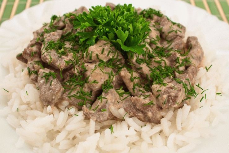 Stroganoff Leber
