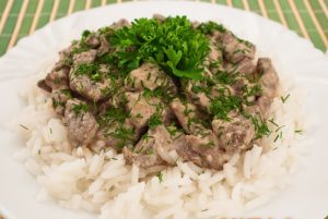 Stroganoff Leber