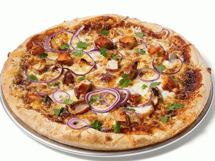 Photo BBQ Pizza mit Hühnchen