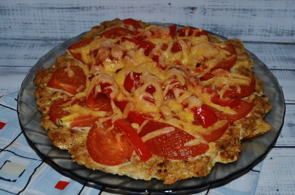 Gehackte Pizza
