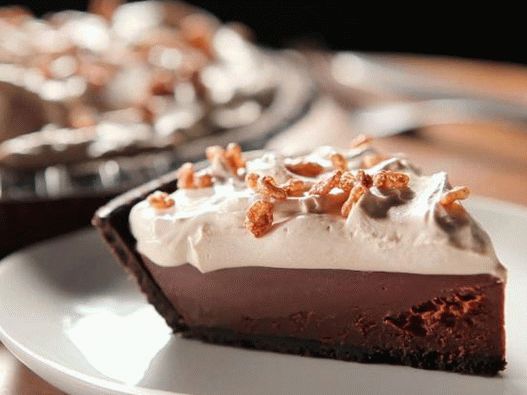 Photo Pie mit Schokoladen- und Kaffeecreme
