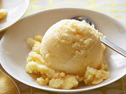 Orangensorbet
