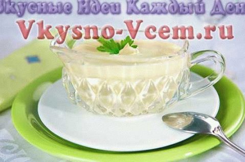 Magere hausgemachte Mayonnaise