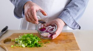 Fastenbohnensalat