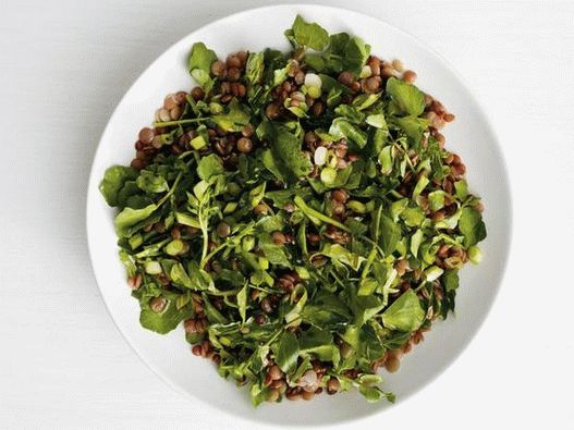 Foto des Gerichts - Linsensalat mit Brunnenkresse