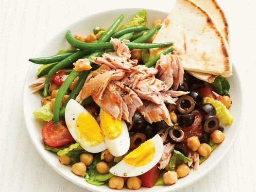 Photo Spicy mediterraner Nicoise-Salat