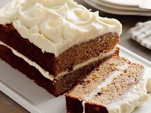 Photo Gewürztes Apfelmuffin mit Frischkäsecreme